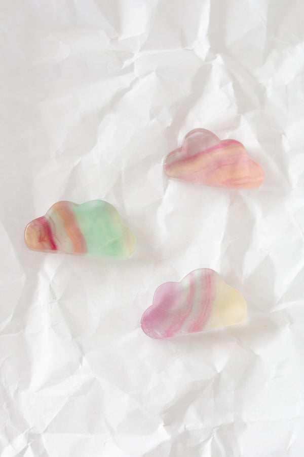 Candy Rainbow Fluorite Clouds - Apothecary Co.