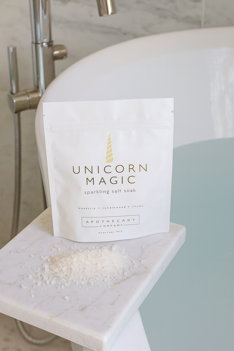 Unicorn Magic Sparkling Salt Soak - Apothecary Co.