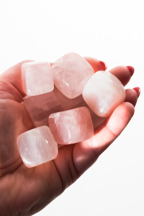 Rose Quartz Cube