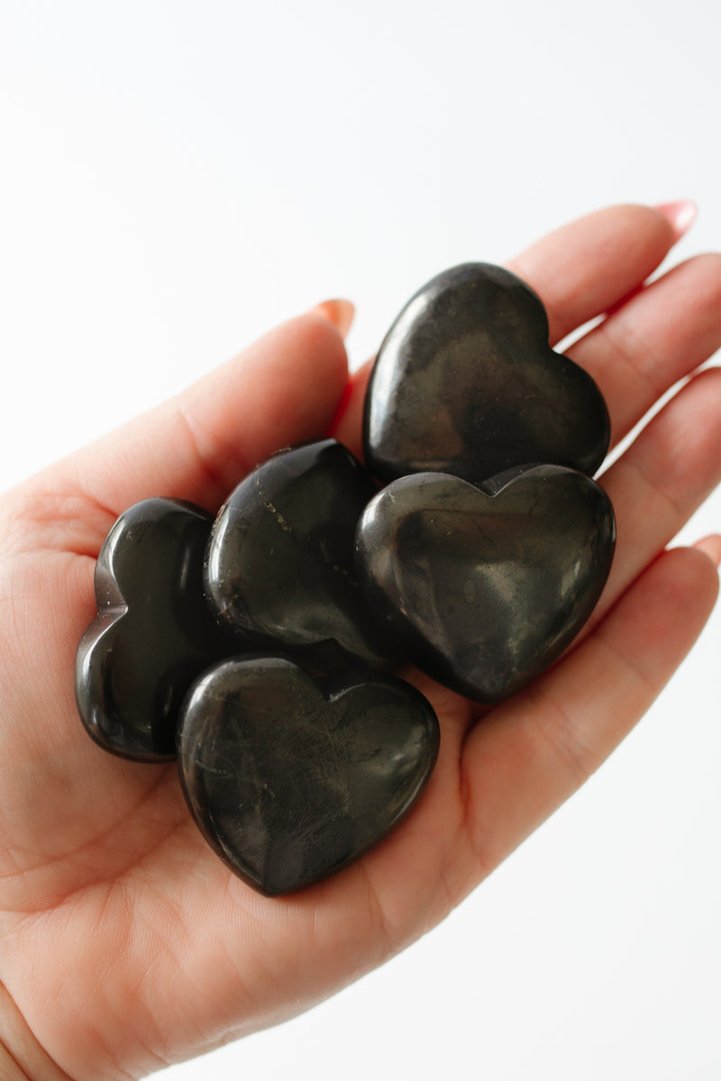 Shungite Heart - Apothecary Co.