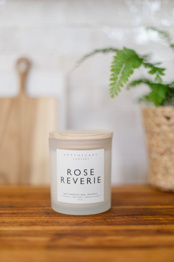 Rose Reverie Candle - Apothecary Co.