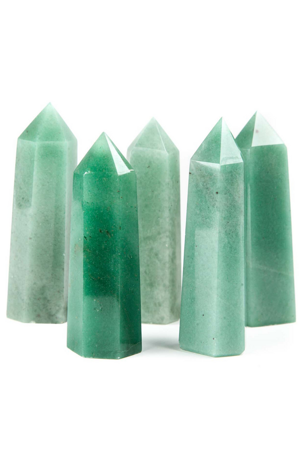 Aventurine Crystal Point - Apothecary Co.