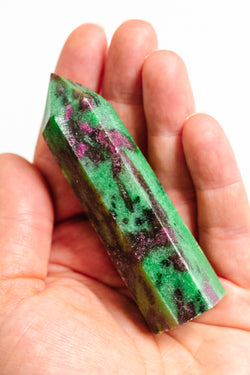 Ruby Zoisite Point - Apothecary Co.