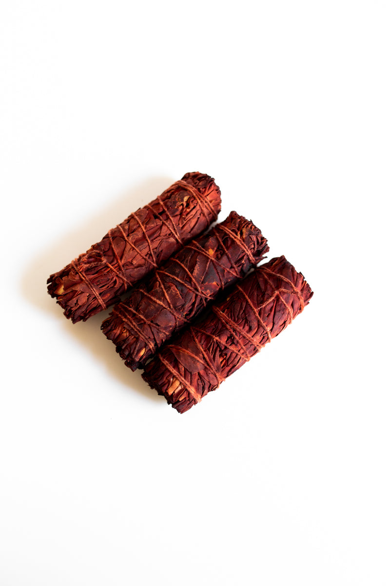 Dragon's Blood Sage Smudge Stick - Apothecary Co.