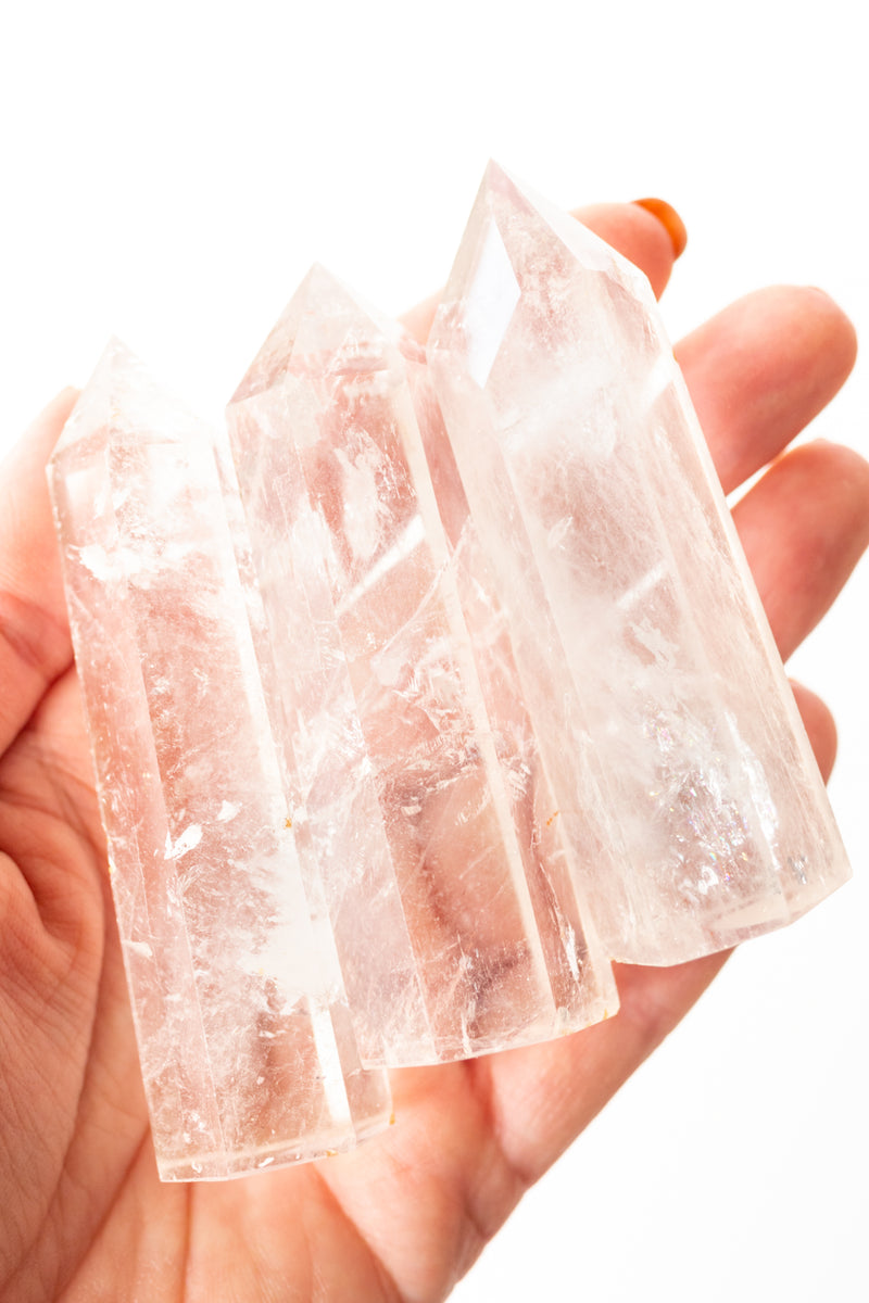 Clear Quartz Crystal Point - Apothecary Co.