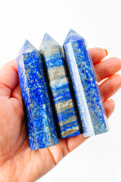 Lapis Lazuli Crystal Point - Apothecary Co.