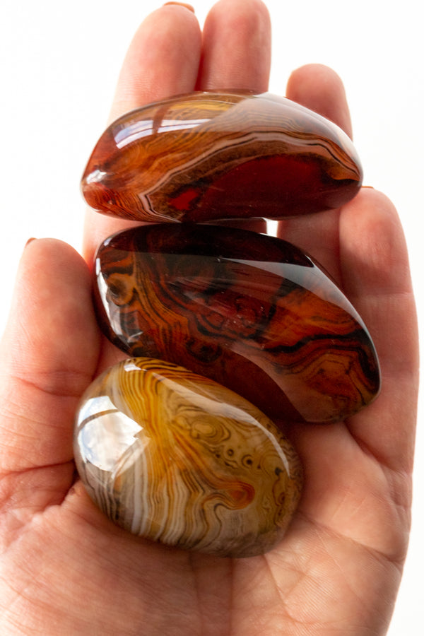 Sardonyx Palm Stone - Apothecary Co.