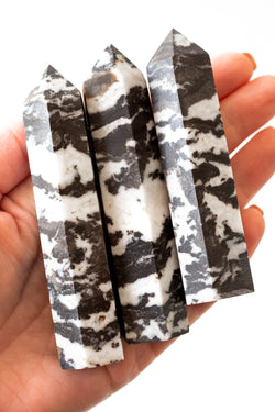 Zebra Jasper Point - Apothecary Co.