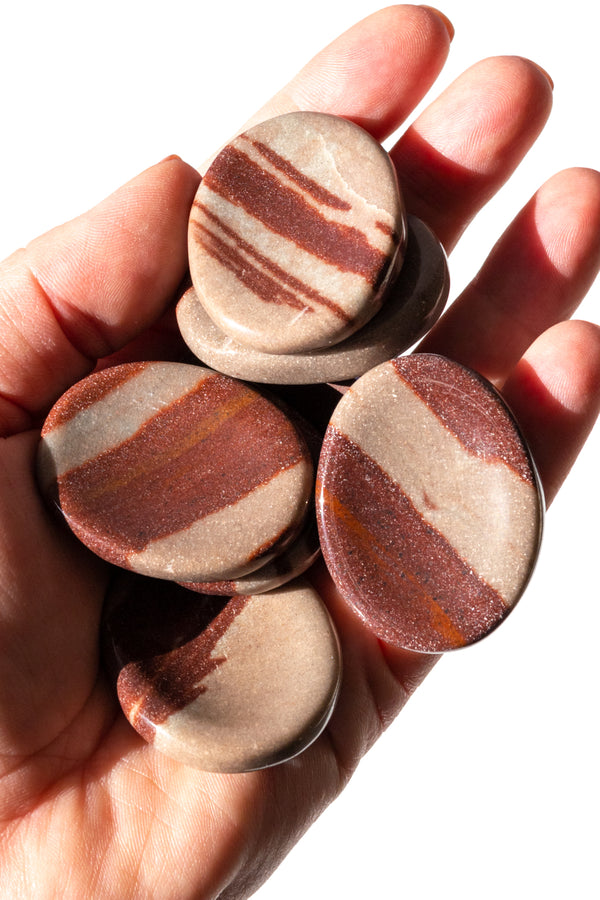 Narmada River Worry Stones - Apothecary Co.