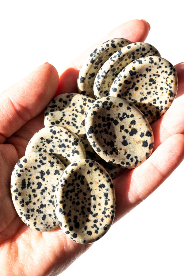 Dalmatian Jasper Worry Stones - Apothecary Co.