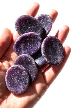 Lepidolite Worry Stones - Apothecary Co.