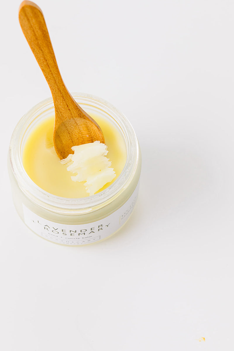 LAVENDER + ROSEMARY Hand and Cuticle Balm - Apothecary Co.