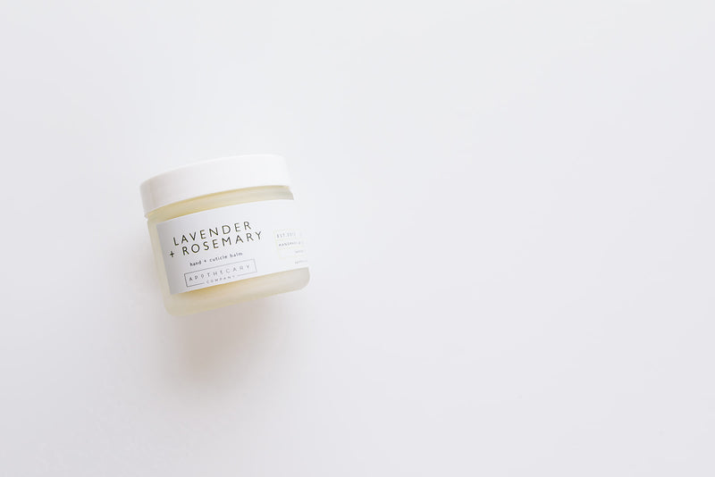 LAVENDER + ROSEMARY Hand and Cuticle Balm - Apothecary Co.