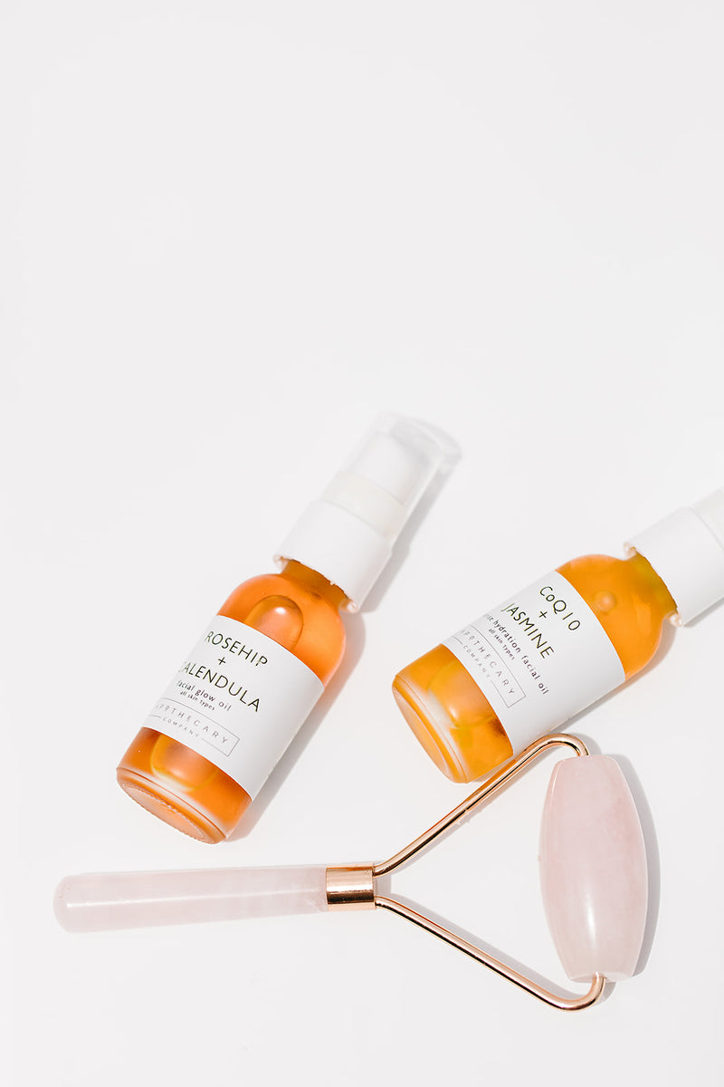 Rosehip + Calendula Facial Glow Oil - Apothecary Co.