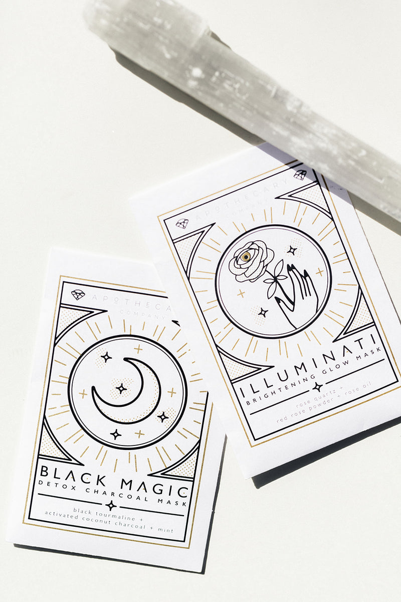 BLACK MAGIC Detox Charcoal Mask - Apothecary Co.