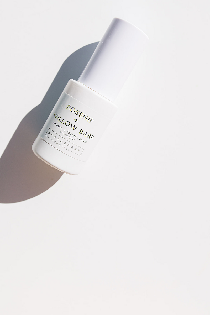 Rosehip + Willow Bark Vitamin C Facial Serum - Apothecary Co.