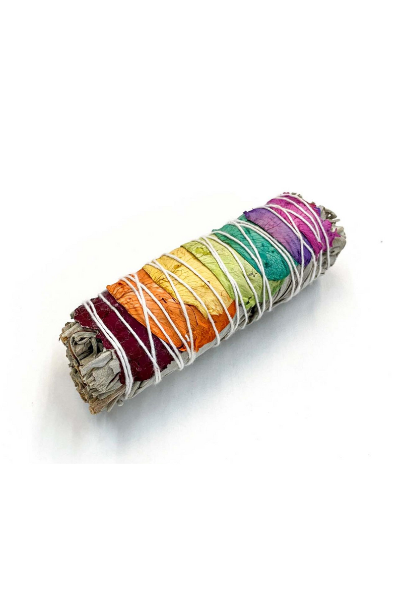 Chakra Rose Smudge Stick - Apothecary Co.