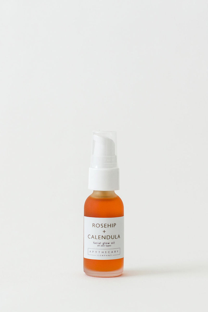 Rosehip + Calendula Facial Glow Oil - Apothecary Co.